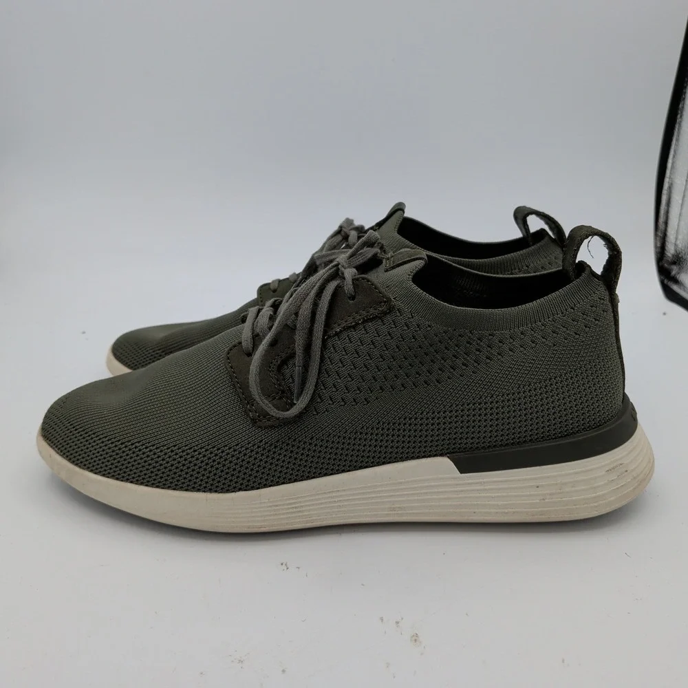 Wolf & Shepherd SwiftKnit Derby Olive Green Mens 8 Women 10 Athletic Hybrid Shoe